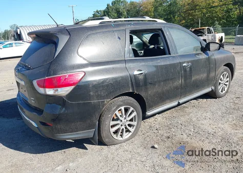 2013 Nissan Pathfinder S/Sv/Sl/Platinum from USA, damaged, VIN 5N1AR2MM3DC676123